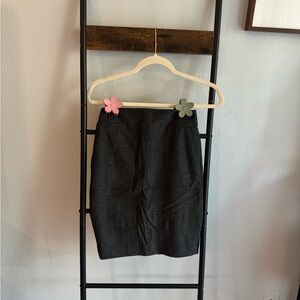 Express Charcoal Pencil Skirt